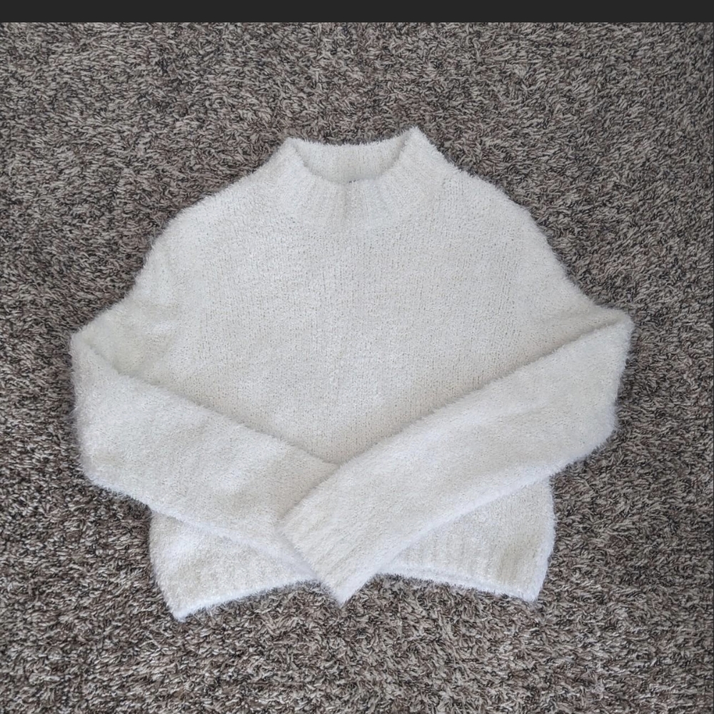 Divided Cream Women's Turtleneck Sweater